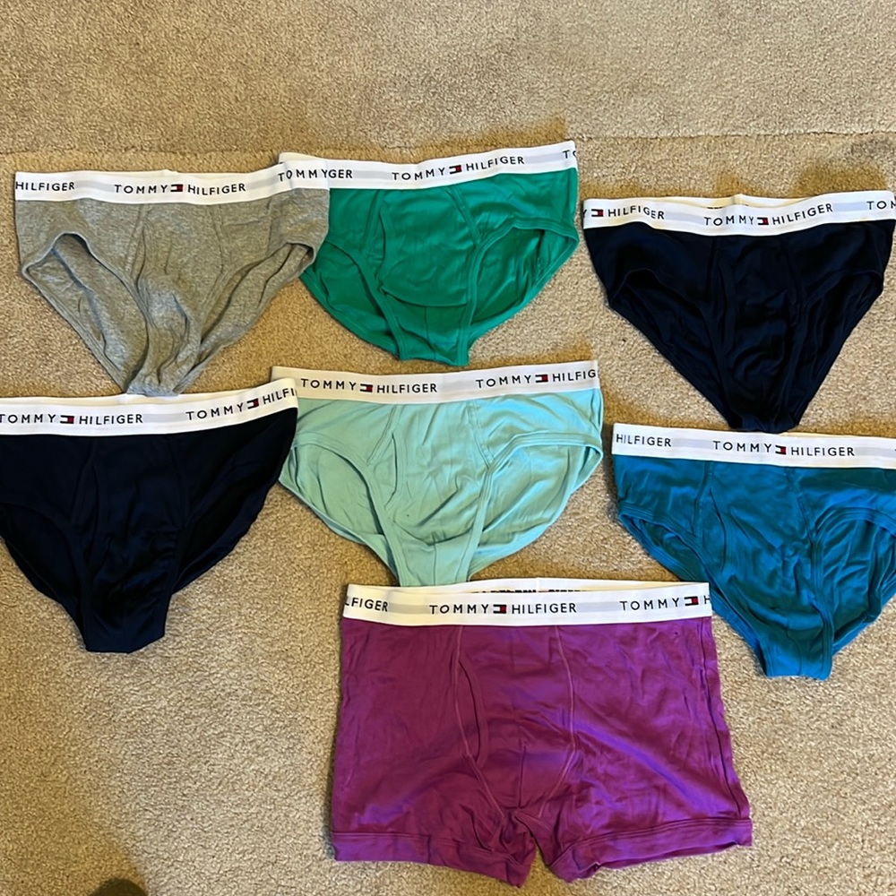 Set of 7 Tommy Hilfiger underwear. All new without tags. Never worn.